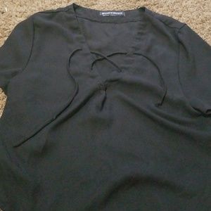 Brandy Melville Tie Front Top